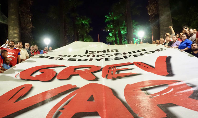 CHP’li İzmir Büyükşehir Belediyesi’nde grev