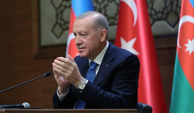 Cumhurbaşkanı Erdoğan, Azerbaycan’ın Müstakillik Günü’nü tebrik etti
