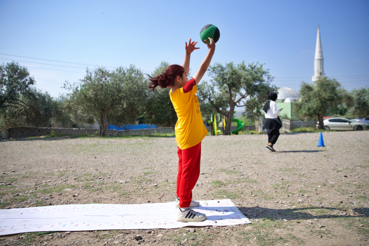 Köylerde yetenekli çocuklar sportif taramayla keşfediliyor