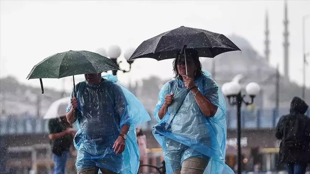 Meteoroloji'den Son Dakika Sağanak ve Fırtına Uyarısı