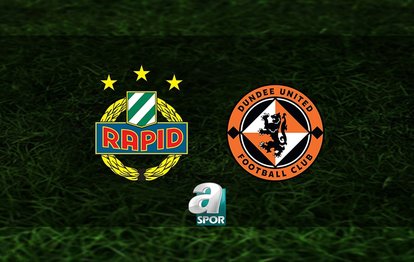 Rapid Wien - Dundee United maçı ne zaman? Hangi kanalda, saat kaçta? | Konferans Ligi