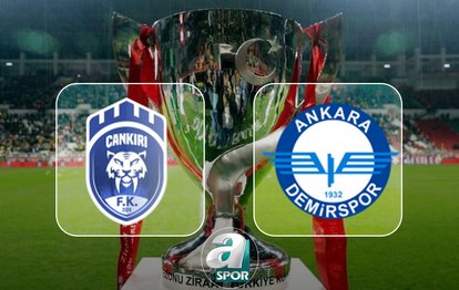 1074 Çankırıspor-Ankara Demirspor maçı ne zaman ve saat kaçta? Ziraat Türkiye Kupası maçı hangi kanalda? | CANLI İZLE