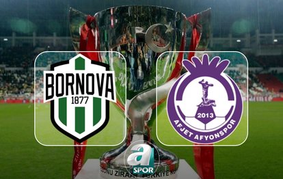 Bornova 1877-Afyonspor maçı ne zaman ve saat kaçta? Ziraat Türkiye Kupası maçı hangi kanalda? | CANLI İZLE