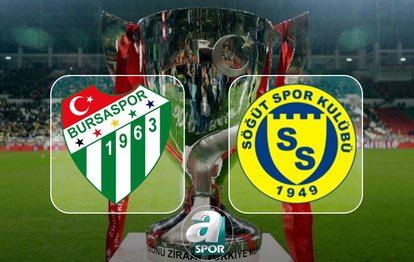 Bursaspor-Söğütspor maçı ne zaman ve saat kaçta? Ziraat Türkiye Kupası maçı hangi kanalda? | CANLI İZLE