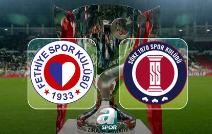 Fethiyespor-Efeler 09 Spor maçı ne zaman ve saat kaçta? Ziraat Türkiye Kupası maçı hangi kanalda? | CANLI İZLE