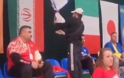 Milli sporcumuz şampiyonaya damga vurdu! Kenan Eroğlu’dan İsrai’e tepki