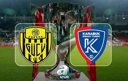 MKE Ankaragücü-Karabük İdmanyurdu Spor maçı ne zaman ve saat kaçta? Ziraat Türkiye Kupası maçı hangi kanalda? | CANLI İZLE
