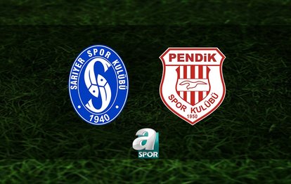 Sarıyerspor-Pendikspor maçı şifresiz izle | SMS Grup Sarıyerspor-Atko Grup Pendikspor maçı ne zaman, saat kaçta ve hangi kanalda yayınlanacak?