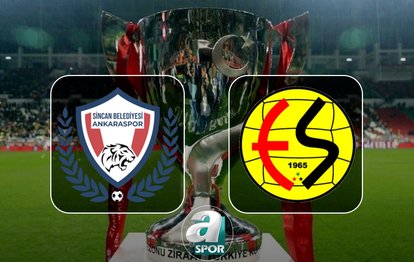 Sincan Belediyesi Ankaraspor-Eskişehirspor maçı ne zaman ve saat kaçta? Ziraat Türkiye Kupası maçı hangi kanalda? | CANLI İZLE