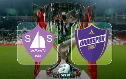 Sinopspor-Orduspor 1967 maçı ne zaman ve saat kaçta? Ziraat Türkiye Kupası maçı hangi kanalda? | CANLI İZLE