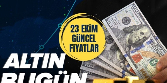 Altın bugün ne kadar? 23 Ekim Perşembe | Gram, çeyrek, yarım altın Kapalı Çarşı alış-satış fiyatı