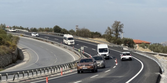 Aydın’da çöken yol onarılarak trafiğe açıldı