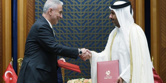 Bakan Bolat, Katarlı mevkidaşı Al Sani ile görüştü