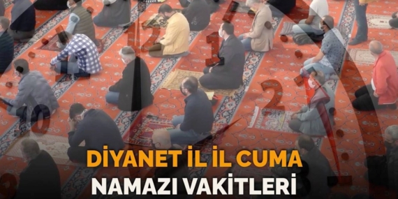 Bugün cuma namazı saat kaçta? (31 Ekim 2025) Diyanet İl İl İstanbul, Ankara, İzmir cuma saatleri