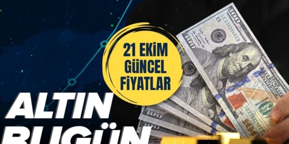 Canlı altın fiyatları 21 Ekim | Altın düşer mi, yükselir mi? Gram, çeyrek, yarım altın ne kadar?