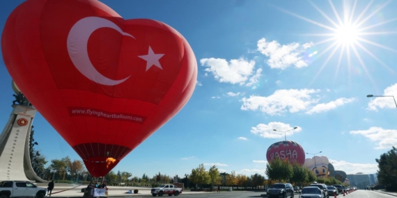 Cumhurbaşkanlığı Külliyesi’nde sıcak hava balonu etkinliği gerçekleştirilecek