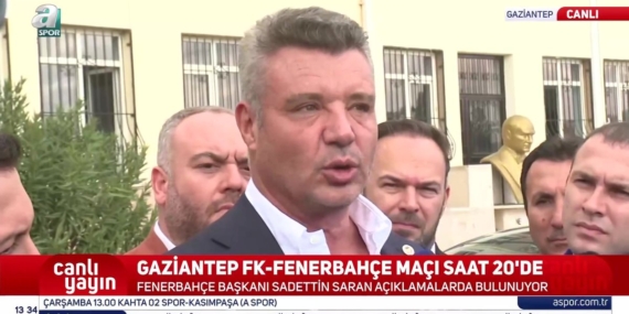 Fenerbahçe Başkanı Saadettin Saran’ın bahis oynayan hakemlerle ilgili açıklama!