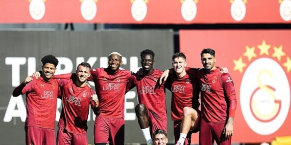 Galatasaray, Trabzonspor maçının hazırlıklarını sürdürdü