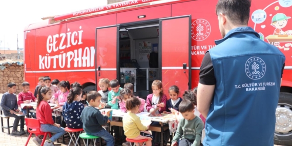 Gezici kütüphaneler 1057 noktaya ulaştı
