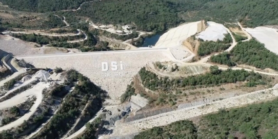 Girme Barajı’nda su tutulmaya başlandı