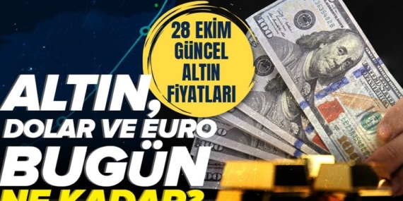 Gram, çeyrek ve tam altın fiyatları ne kadar? 28 Ekim Salı 2025 CANLI ALTIN FİYATLARI