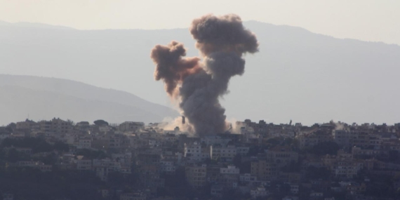 İşgalci İsrail, Lübnan’ın güneyine hava saldırıları düzenledi