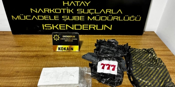 Kaputtan 5 buçuk milyon TL’lik uyuşturucu çıktı