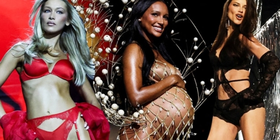 Melekler podyuma çıktı! Basketbolcu, şarkıcı ve 9 aylık hamile bir model… Victoria’s Secret defilesinde birçok ilk yaşandı