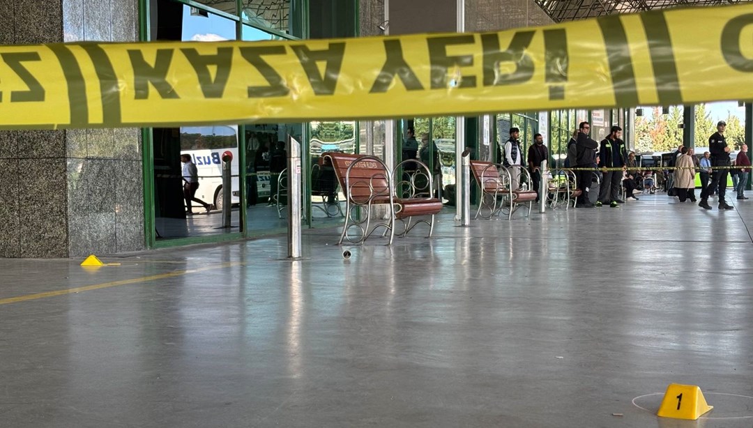 Otogarda korku dolu anlar: Uzman çavuş etrafa ateş açtı
