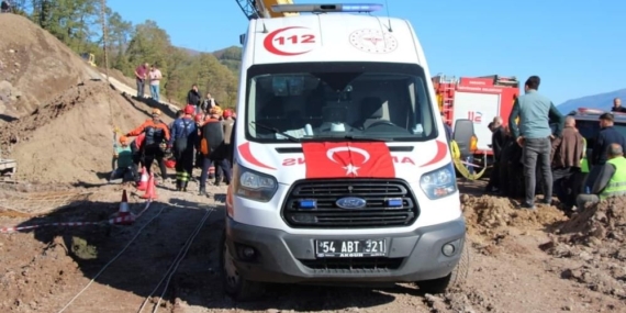 Sakarya’da 30 metrelik kuyuya düşen işçiden acı haber