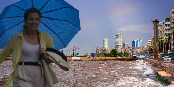 Sel, su baskını, rüzgar! Meteoroloji yedi şehir için saat verdi: Kuvvetli yağmur geliyor