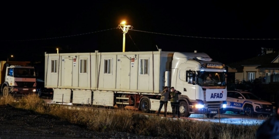 Sındırgı’ya konteyner kent kuruldu