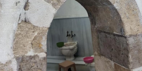 Tarihi hamamda acı olay: Yaşlı adam yaşamını yitirdi