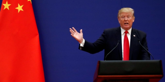Trump, ABD ile Çin’in ticaret savaşında olduğunu söyledi