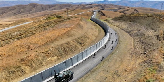 Türkiye’nin kara sınırlarının yaklaşık yüzde 44’üne güvenlik duvarı örüldü