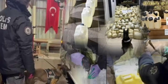 2 ilde uyuşturucu operasyonu: 447,5 kilo ele geçirildi