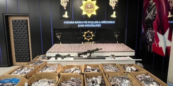 3 şehirde dev uyuşturucu operasyonu: Milyonlarca hap ele geçirildi