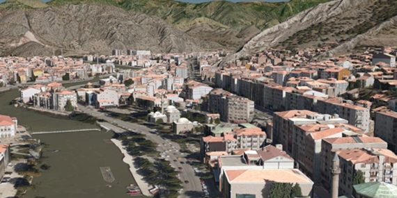 46 ildeki 2,2 milyon hektar alanın 3 boyutlu modeli oluşturuldu