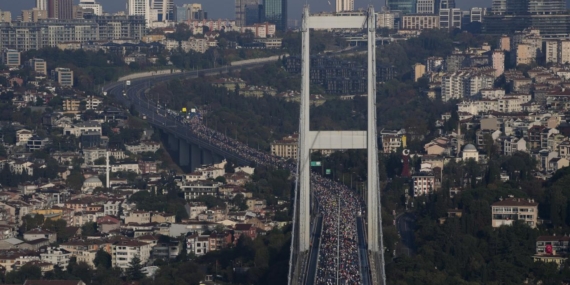 47. İstanbul Maratonu koşuluyor