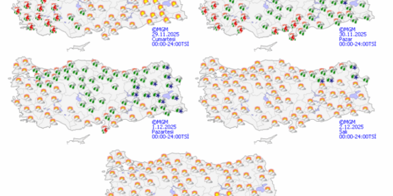 6 il için kuvvetli yağış uyarısı