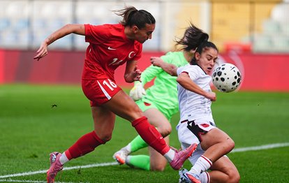 A Milli Kadın Futbol Takımımız hazırlık maçında Arnavutluk ile berabere kaldı!