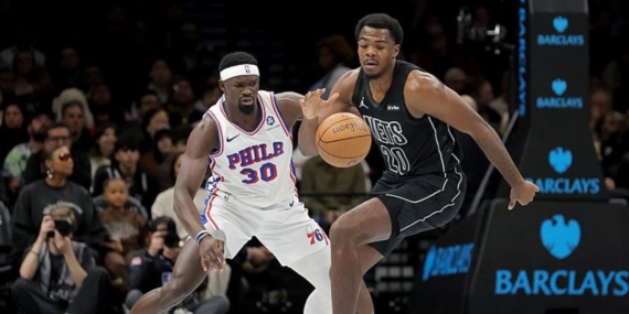 Adem Bona attı Philadelphia 76ers deplasmanda Brooklyn Nets’i devirdi!