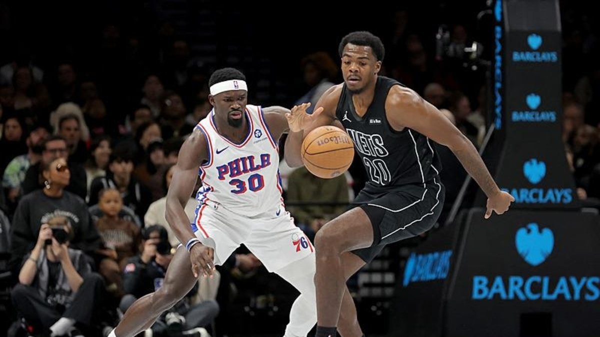 Adem Bona attı Philadelphia 76ers deplasmanda Brooklyn Nets'i devirdi!
