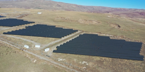 Ağrı’nın güneşi devlet desteğiyle elektrik enerjisine dönüşüyor