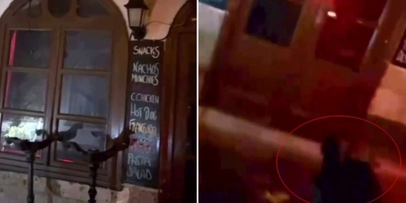 Alaçatı’da eğlence mekanı kurşunlandı