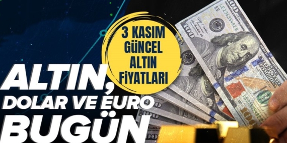 ANLIK ALTIN FİYATLARI 2025 | 3 Kasım Pazartesi Gram altın kaç TL? Çeyrek altın fiyatları ne kadar?