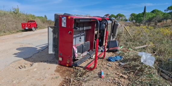 Antalya’da safari aracı devrildi: 9 turist yaralandı