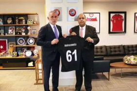 Atakaş Hatayspor Kulübü Başkanı Ethem Çakır TFF Başkanı Hacıosmanoğlu’nu ziyaret etti!