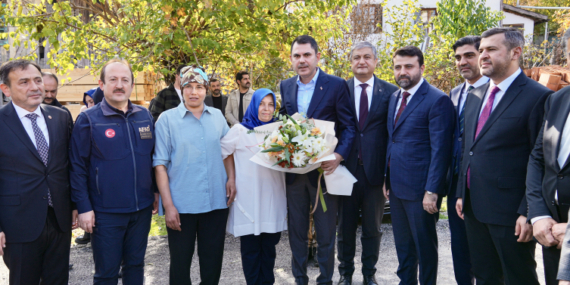 “Ateşi geçirmem” diyen Nazifenin köyünde yeni evlerin temeli atıldı