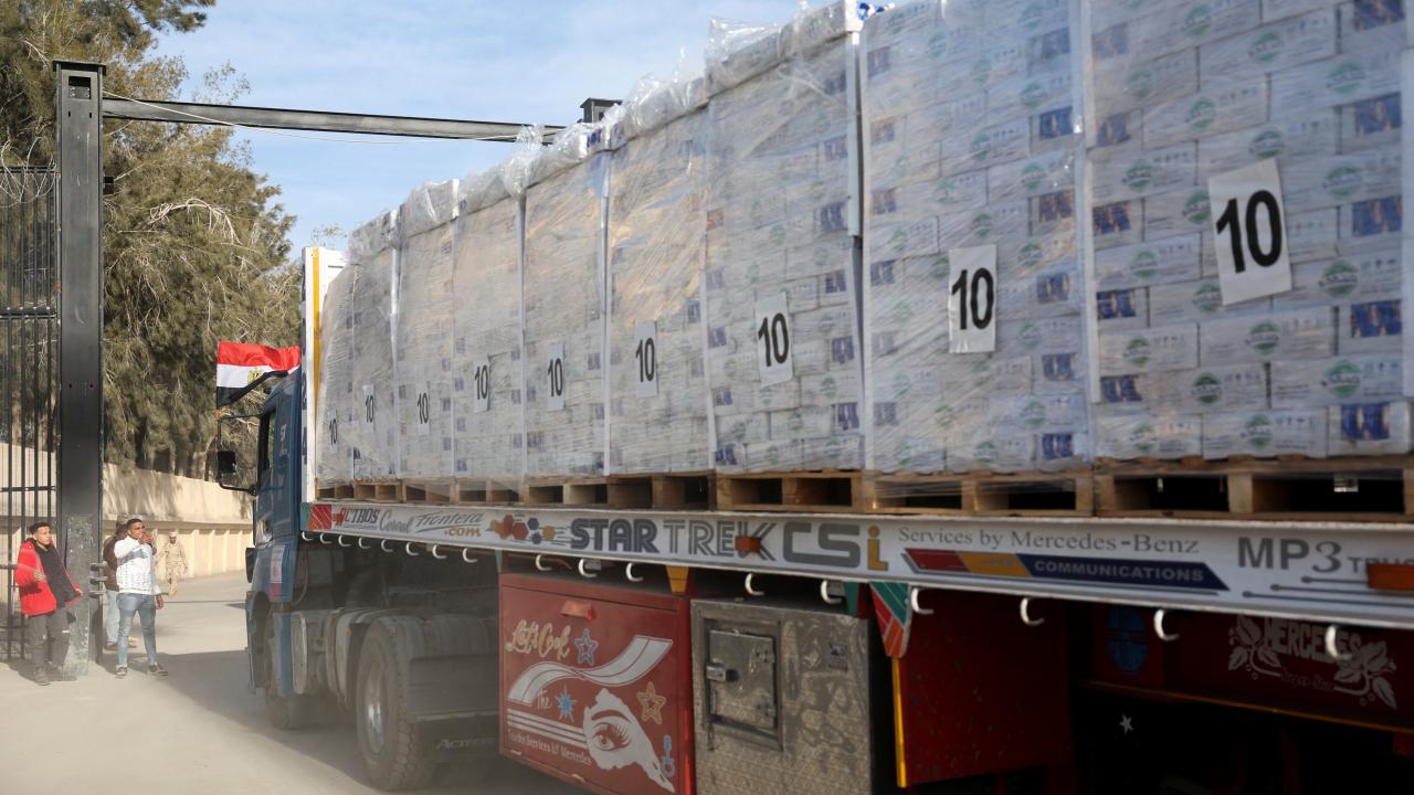 Ateşkesin ardından Gazze'ye 3 bin 203 yardım tırı ulaştı